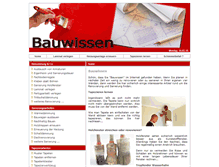 Tablet Screenshot of bauwissen.net